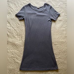 20% OFF 2+ BUNDLES! J Galt from Pacsun Ribknit Dress. Gray/Blue. No Size/S